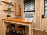 Breakfast counter with stools — Luxury 2BR in the Plateau