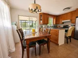 Dining area — Spacious 3BR Home with Private Backyard