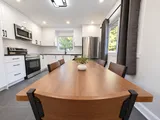 Dining table beside the kitchen — Modern 3BR Spacious Home