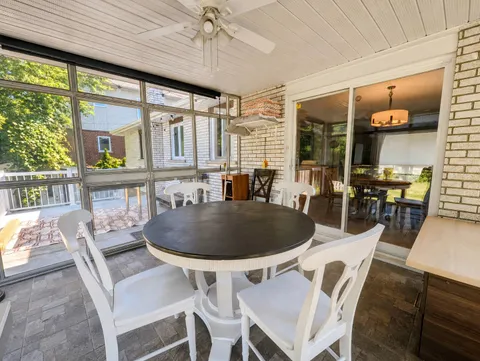 Private deck — Spacious 3BR Home with Private Backyard